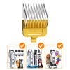 oneisall 16 mm yellow metal combs for dog clippers