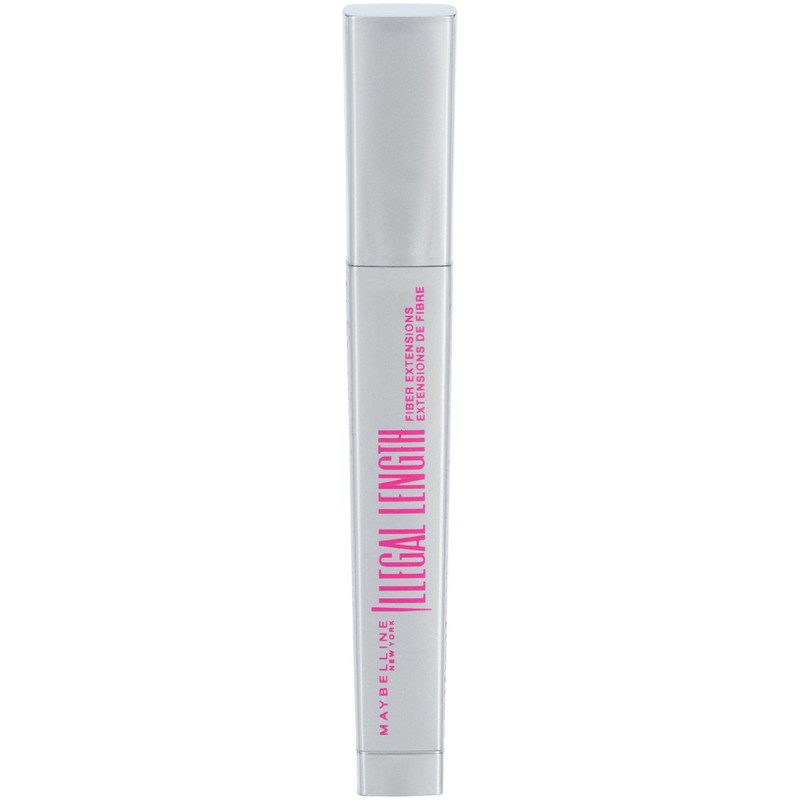 MAYBELLINE New York Illegal Length Fiber Extensions rímel lavable, 0.22