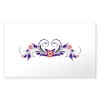 CafePress Floral Pattern Flower Decoration Sticker Rectangle Bumper Sticker Car