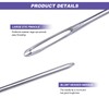 Large Eye Sewing Needles, 20 Pcs Large Eyed Blunt Ended
