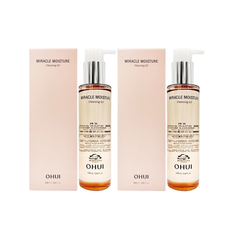 NEW Ohui Miracle Moisture Cleansing Oil 150ml x 2 /