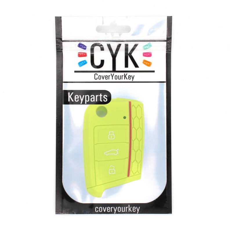 VB Key Case for 3-Button Car Key Silicon Cover Key
