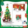 Advent Calendar 2025 Christmas Tree Building Blocks Set with LED