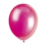 Fuschia Pink Premium Latex Balloons (30cm) Pack of 10 -