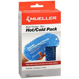 Mueller Hot/Cold Pack Bead Therapy - Blue - 1 ct, Pack of 2