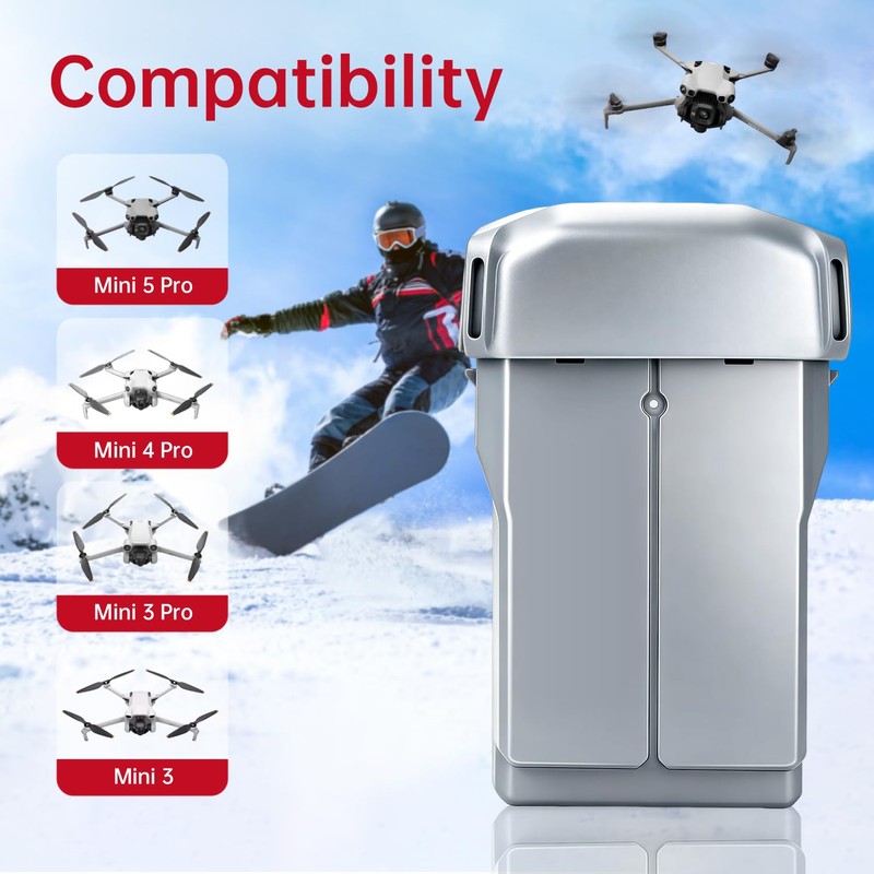 PoweLyt 1-Pack Mini 5 Pro/4 Pro/Mini3 Series Intelligent Flight Battery