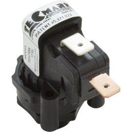 Tecmark Air Switch - TBS310A - Push Button - Pneumatic - Black - Manual