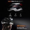 Bike Smart Cycle Helmet with Headlight Tail Light SOS Emergency