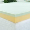 ZINUS 4 Inch Green Tea Memory Foam Mattress Topper /