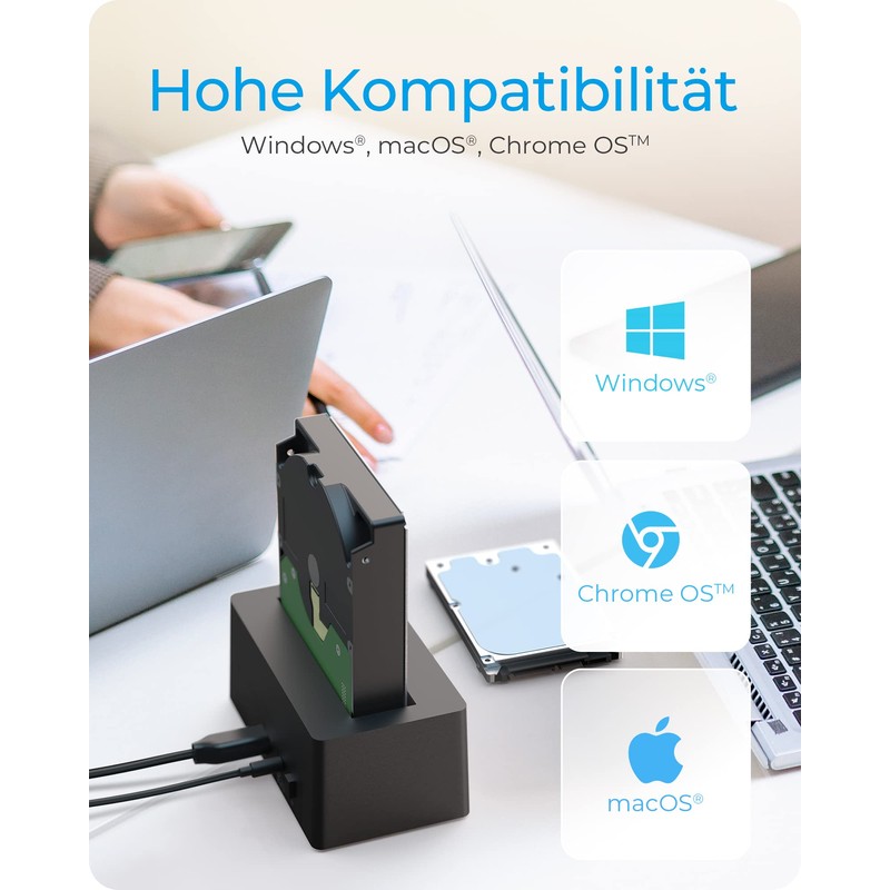 ICY BOX IB-1121-U3 HDD / Hard Drive Docking Station USB