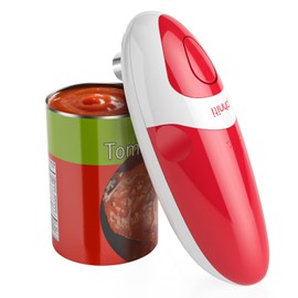 Phniti Electric Can Opener, Hands-Free Automatic Can Opener with Smooth Edge Design - Safe & Easy for Seniors, Kitchen, Battery Operated