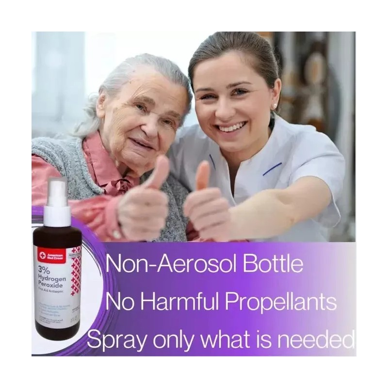 American Red Cross 3% Hydrogen Peroxide 6 Oz - 6