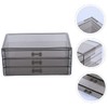 Mikinona Sleek Desktop Drawer Storage Makeup Jewelry Organizers Sundry Holder