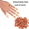 Flexible Movable False Fake Hands Nail Art Manicure Practice Hand