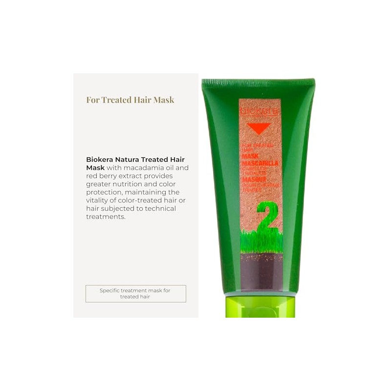Salerm Biokera Natura For Treated Hair Mask Masque - 6.9