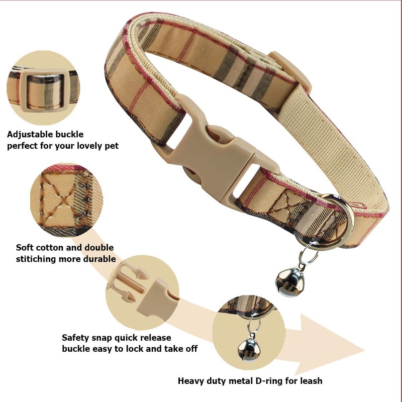 SuperBuddy Dog Collar, Adjustable Dog Collar, Pet Collar for Dog