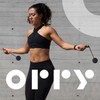 ORRY Weighted Ropeless Skipping Rope - Set of 2, Black