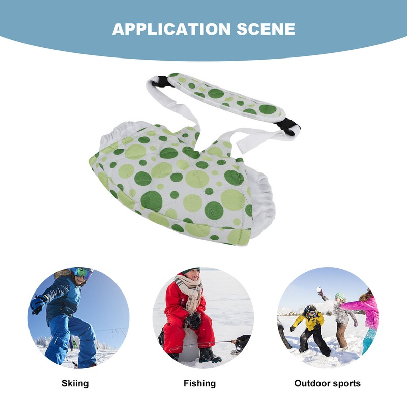 Winter Hand Muffs Windproof Thermal Gloves Cold Weather Zippered Pockets