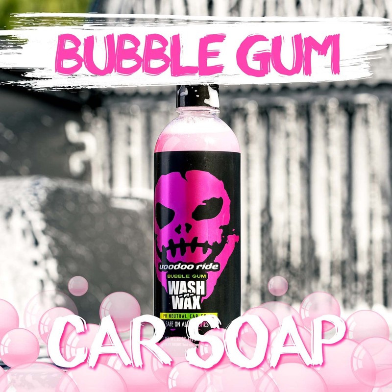 Voodoo Ride ® VR-1000 Bubble Gum Wash-N-Wax Pink Bubble Gum