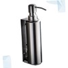 KONTONTY Stainless Steel Wall Mount Soap Dispenser Bathroom Sub Bottle