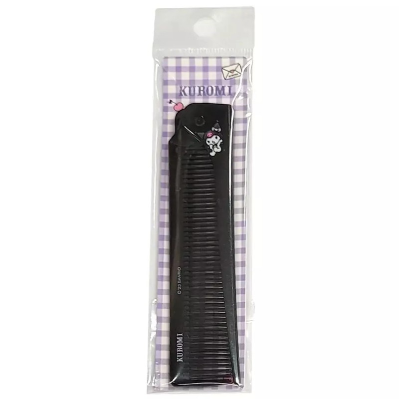 yck30 [yck30]시크한 블랙 컬러 디자인 접이식 헤어꼬리빗[뷰티] Chic Black Color