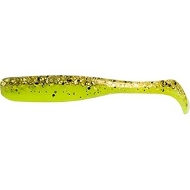 Z-Man SLIM3-69PK6 Elaztech Slim Swimz Paddle Tail Swimbait, 3", Space Guppy