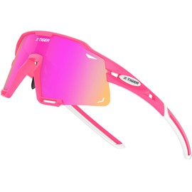 X-TIGER Polarized Kids Sunglasses Youth Baseball Sunglasses UV400 Boys Girls Sports Sun Glasses for Softball Cycling Scooter
