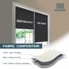 Room Darkening Cordless Roller Shades – Blackout Blinds with UV