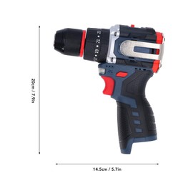 LiebeWH Lithium Electric Drill ABS Brushless Power Drill Rechargeable Electric Drill 80NM Torsion for Home Improvement and Repair 100‑240V (US Plug 110-220V), LiebeWHrxk14od2h7-11