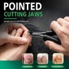 BALUCA Straight Edge Toenail Clippers for Thick Nails & Ingrown