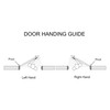 Pacific Doorware YKK Style Storefront Door Pivot Hinge Set in