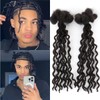 12 inch 30 Strands Curly Wave Loc Extensions Human Hair,