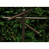 Outdoor Lamp company 401BRZ Portable Outdoor 3 Bar Towel Tree