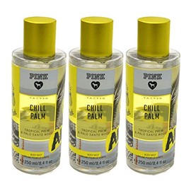 Victoria's Secret Pink Chill Palm Body Mist Lot of 3