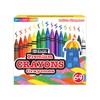 BAZIC 64 Ct. Premium Quality Color Crayon (2515)