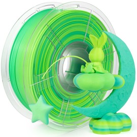 IEMAI Rainbow PLA+ Filament 1.75mm, Rapid High Speed 3D Printer Filament for 30-600mm/s, Hyperfast Color Changing Rainbow Filament, PLA Plus Filament 1kg /2.2lbs Spool, Summer Breeze