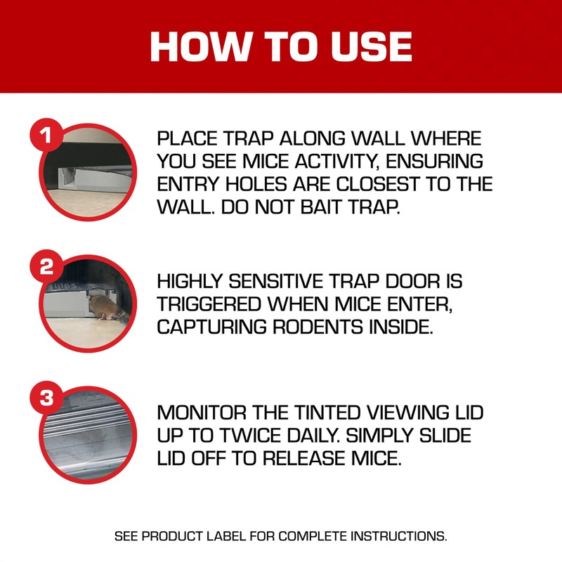 Tomcat Multi-Catch Mouse Trap, 1 Trap