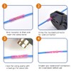 Heat Shrink Butt Connectors, 16-14 AWG 100Pcs Blue Waterproof Electrical