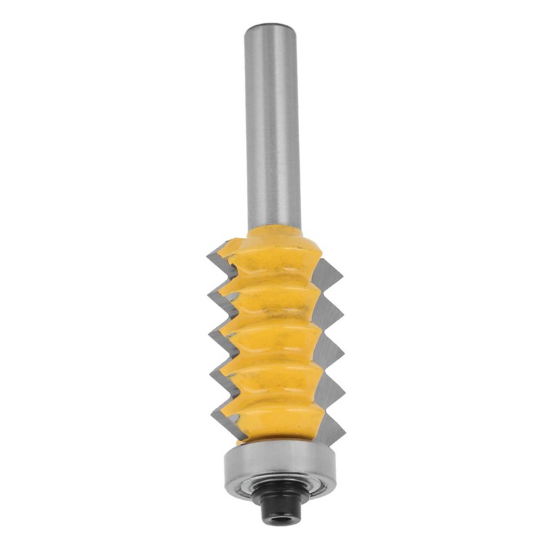 8 Shank Woodworking Cutter Rail Stile Router Bit Line Wave