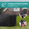 BROSYDA Protective Cover Garden Furniture Waterproof 126 x 126 x
