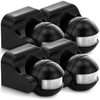 deleyCON 4 x Infrared Motion Detector Surface-Mounted Wall Mounted Indoor