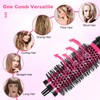 Roundsky 6 Pieces/Set 3 Sizes Removable Curl Curler Brush with