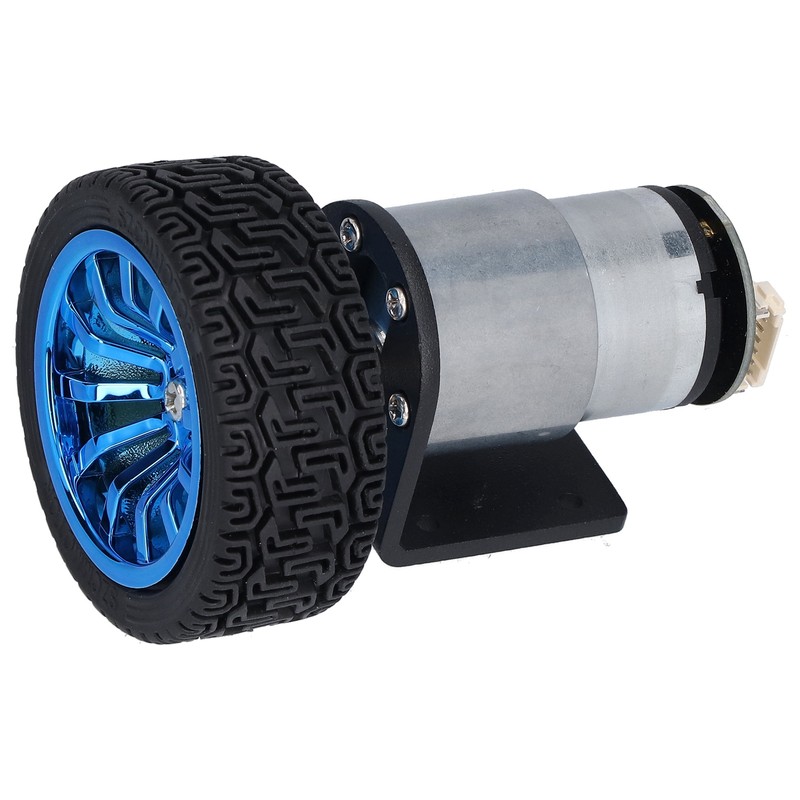 Encoder Motor Set Kit 6mm Shaft with Mounting Bracket for