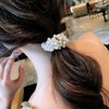 Pearl Rope Bun Scrunchie BLH754 / 진주 로프 똥머리 곱창 머리끈 BLH754