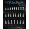 24 in 1 Magnetic Screwdriver Set, DIY Ratchet Screwdriver Set,