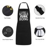 Yctsecha Funny Aprons for Men Women with Pockets, Aprons for