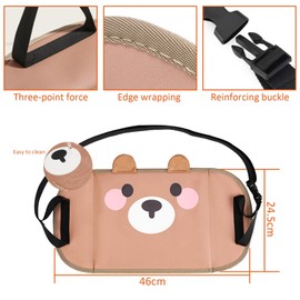 Plstod Fußhängematte Flugzeug, Verstellbare Flugzeug Fußstütze, Tragbare Fußstütze Kinder, Flugzeuge/Auto Reise Beinauflage, Nützliche Flugzeuge Gadgets Machen Fernreisen Einfach und Bequem