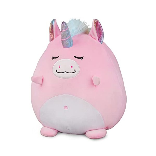 Marsjoy 8" Pink Unicorn Plush Pillow Toy Squishy Stuffed Animal