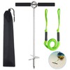 BALAVA 18" Sand Anchor,Shallow Water Sand Anchor with Ground Anchor