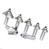 Akylin 7Pcs 45 Degree Chamfer Router Bit Set,1/2" Shank,1/4",5/16",3/8",1/2",5/8" 3/4"
